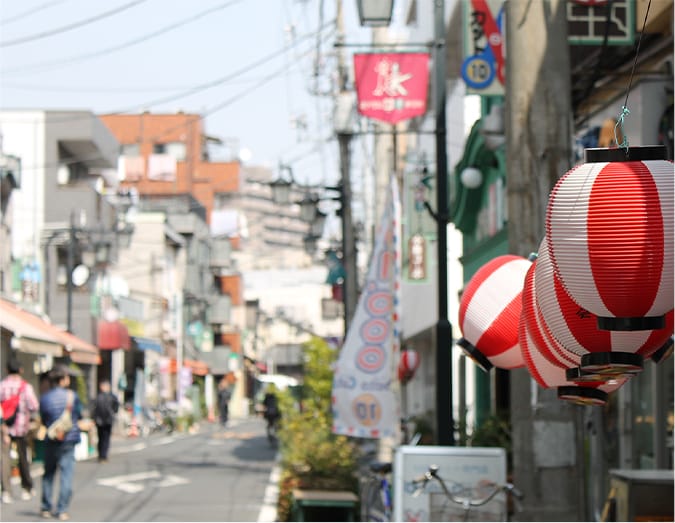 美崎町繁華街